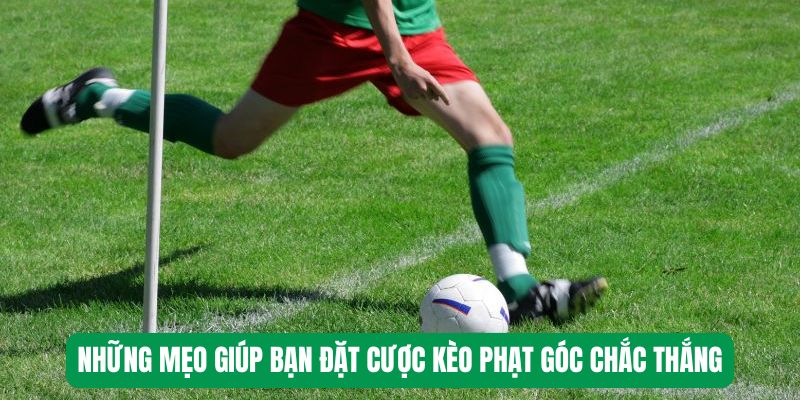 Những mẹo giúp bạn đặt cược kèo phạt góc chắc thắng